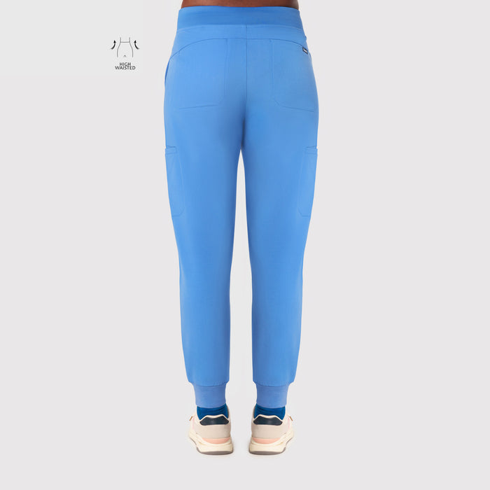 High Waisted Flex Nine-Pocket Jogger Scrub Pant