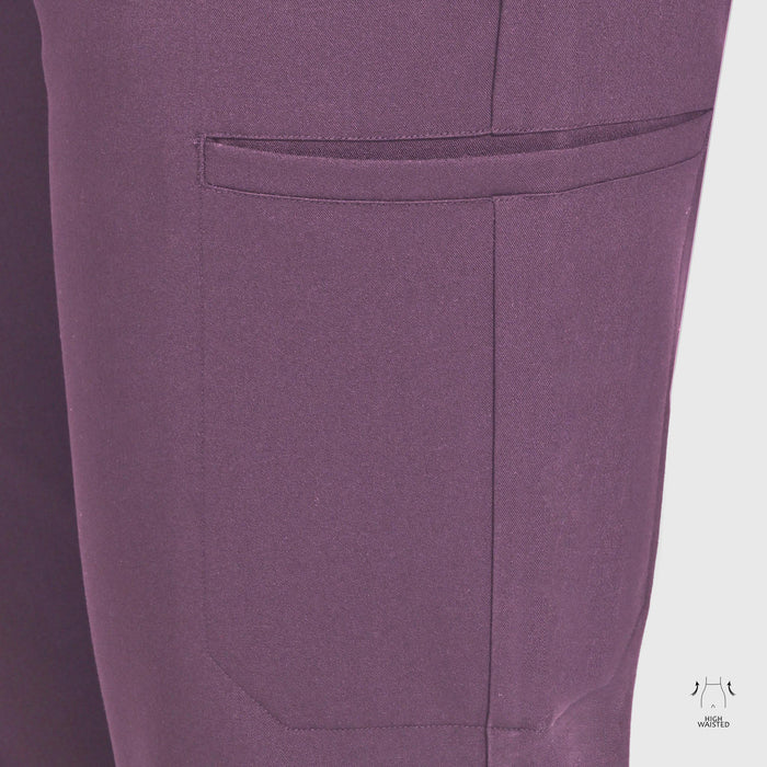 High Waisted Flex Nine-Pocket Jogger Scrub Pant