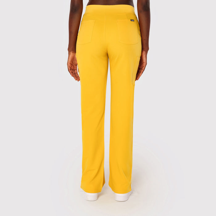 High Waisted Rise Ten-Pocket Cargo Scrub Pant