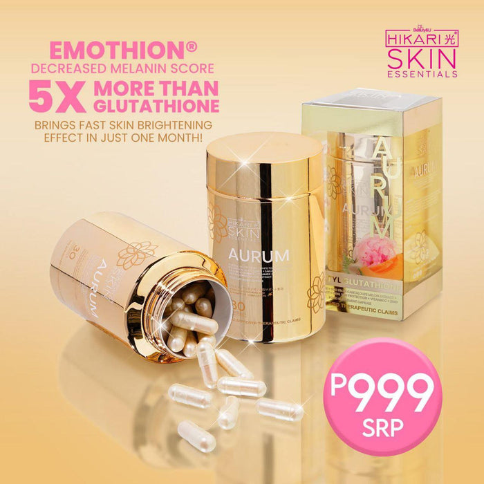 Hikari Skin Essentials Aurum Gluta Capsules 30s