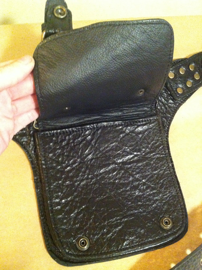 HIPSTIRR LEATHER POCKET BELT