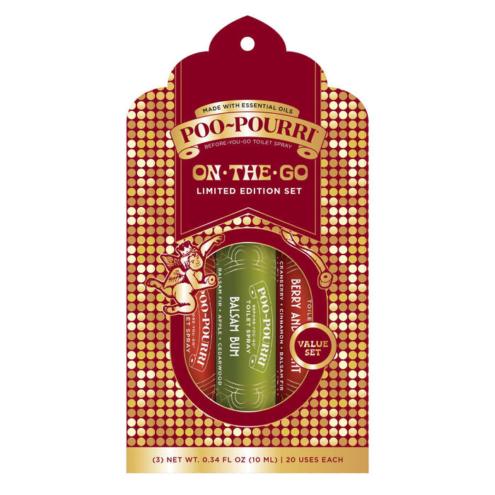 Holiday Poo~Pourri On The Go Spritzmas Set