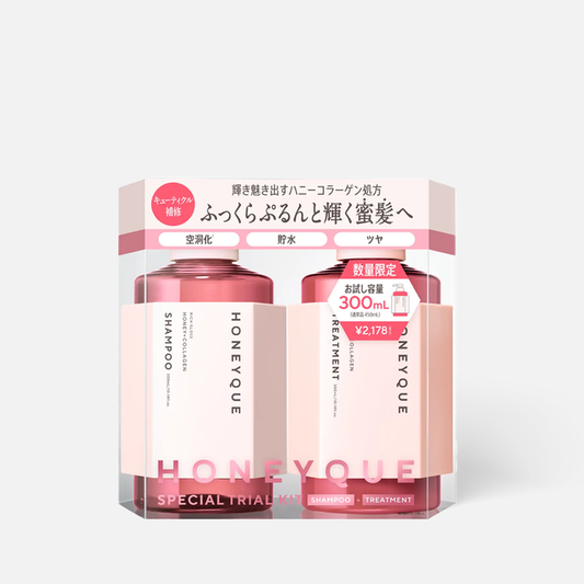 HONEYQUE Rich Gloss Honey Collagen Trial Size Kit 300 ml + 300 ml