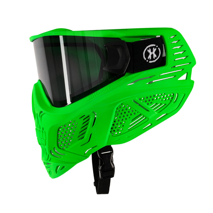 HSTL® Glowball™ Skull Goggle Neon Green w/ Smoke Lens