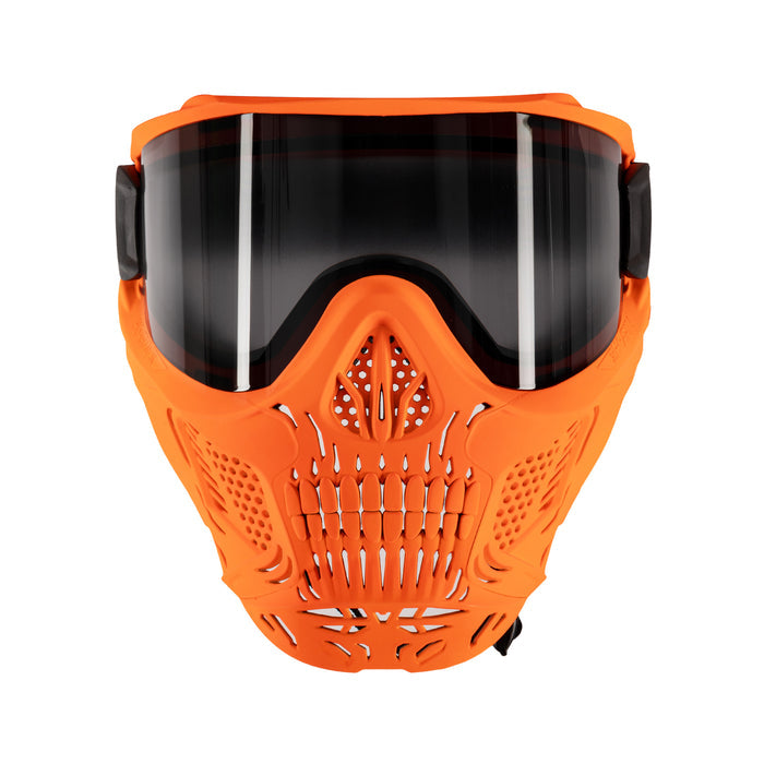 HSTL® Glowball™ Skull Goggle Neon Orange w/ Smoke Lens