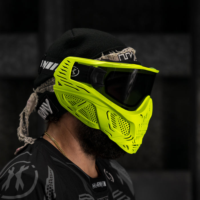 HSTL® Glowball™ Skull Goggle Neon Yellow w/ Smoke Lens