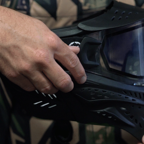 HSTL® Goggle - Black W/ Clear Thermal Lens