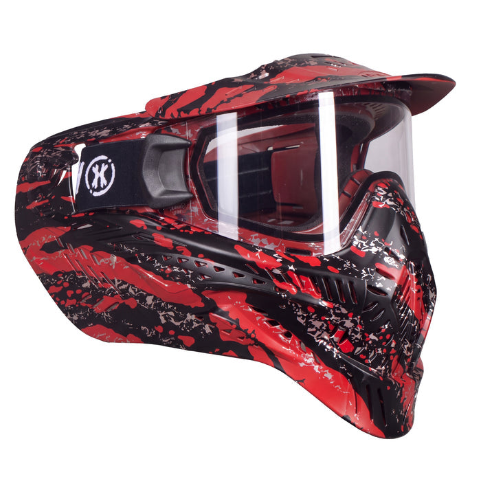 HSTL® Goggle - Fracture Black/Red w/ Clear Thermal Lens