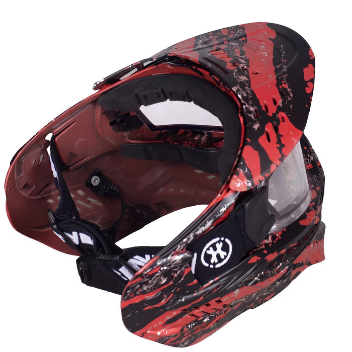 HSTL® Goggle - Fracture Black/Red w/ Clear Thermal Lens