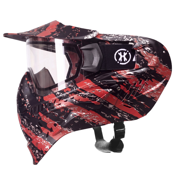 HSTL® Goggle - Fracture Black/Red w/ Clear Thermal Lens