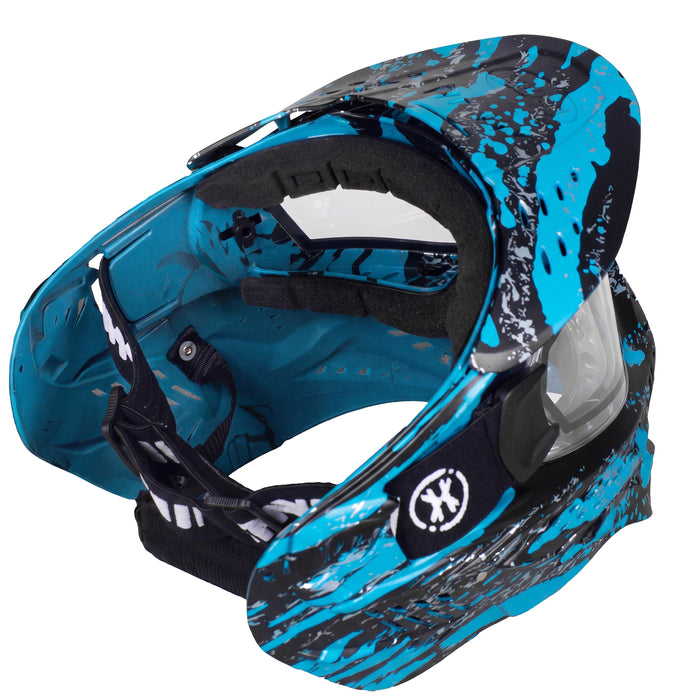 HSTL® Goggle - Fracture Black/Turquoise w/ Clear Thermal Lens