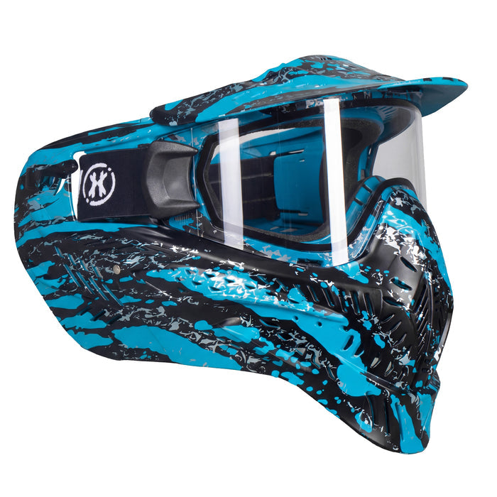 HSTL® Goggle - Fracture Black/Turquoise w/ Clear Thermal Lens