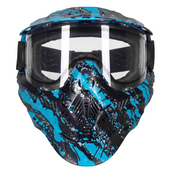 HSTL® Goggle - Fracture Black/Turquoise w/ Clear Thermal Lens