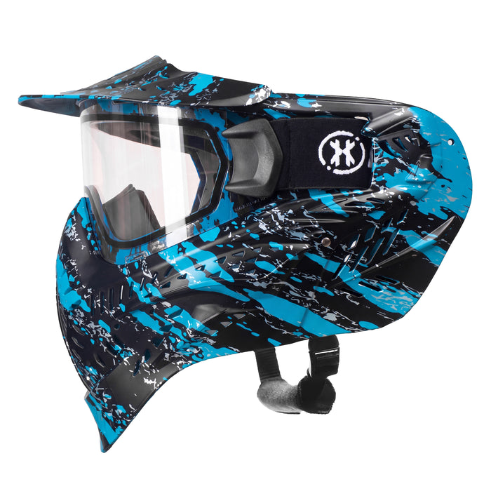 HSTL® Goggle - Fracture Black/Turquoise w/ Clear Thermal Lens