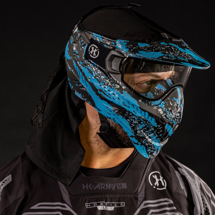 HSTL® Goggle - Fracture Black/Turquoise w/ Clear Thermal Lens