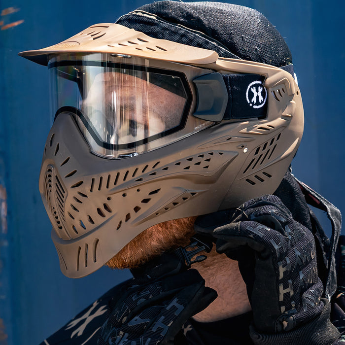 HSTL® Goggle - Tan W/ Clear Thermal Lens