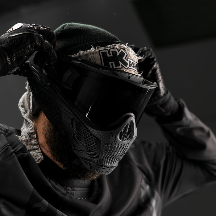 HSTL® Skull Goggle Carbon Fiber w/ Smoke Lens