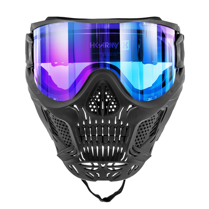 HSTL® Skull Goggle "Reaper" - Black w/ Ice Lens
