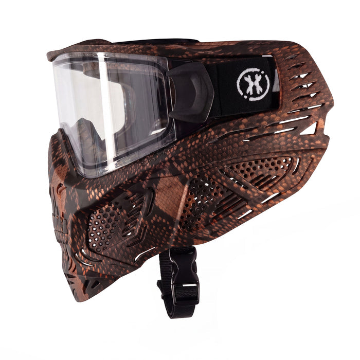 HSTL® Skull Goggle Snake Red w/ Clear Lens