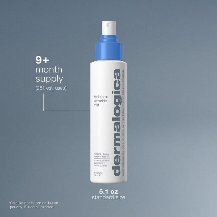 hyaluronic ceramide mist number of uses