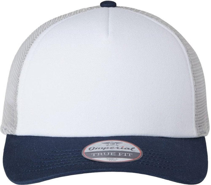 White/Navy/Grey / OSFA