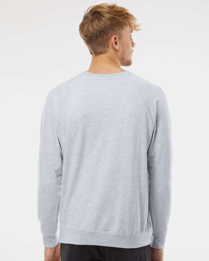 no-logo Independent Trading Co. Icon Unisex Lightweight Loopback Terry Crewneck Sweatshirt-Fleece-Independent Trading Co.-Thread Logic