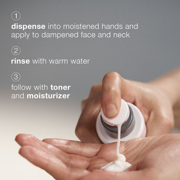 intensive moisture cleanser how to use