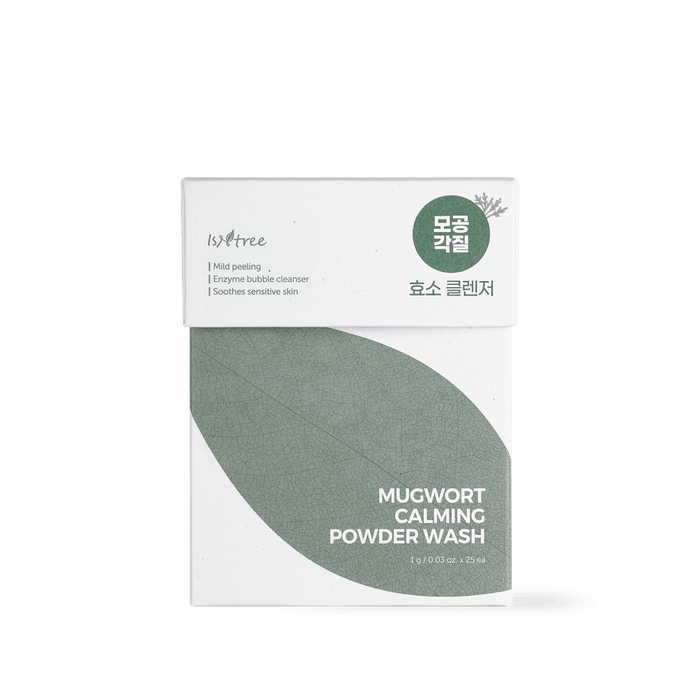 ISNTREE Mugwort Calming Powder Wash 1g*25ea - Komiko Beauty