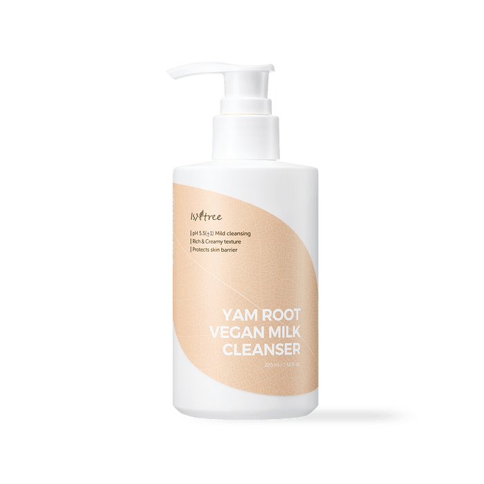 Isntree Yam Root Vegan Milk Cleanser 220ml - Komiko Beauty
