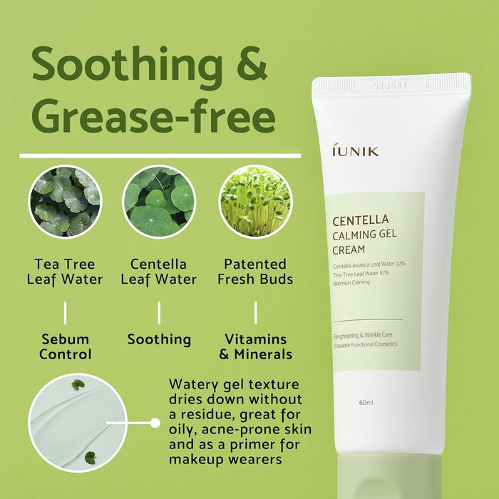 iUNIK Centella Calming Gel Cream 60ml IUNIK