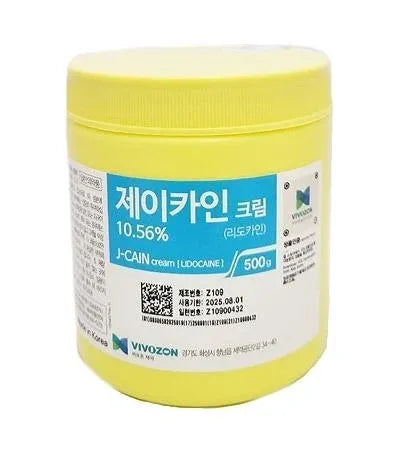 J-CAIN 10.56% Numbing Cream - Fast-Acting Pain Relief for Tattoos, Laser Hair Removal & Makeup Procedures - SD Cosmetics Care