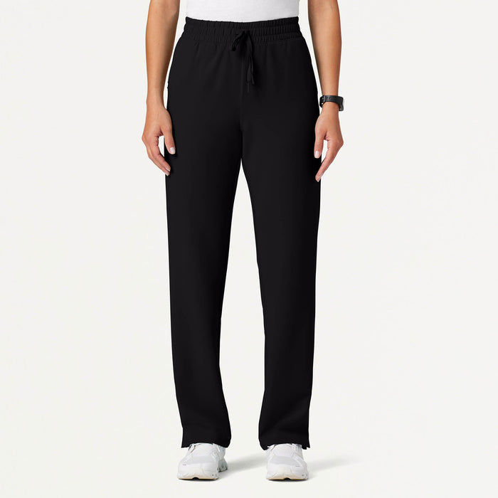 JAANUU Kerr High Waisted Scrub Pant - Black - Get Scrubbed