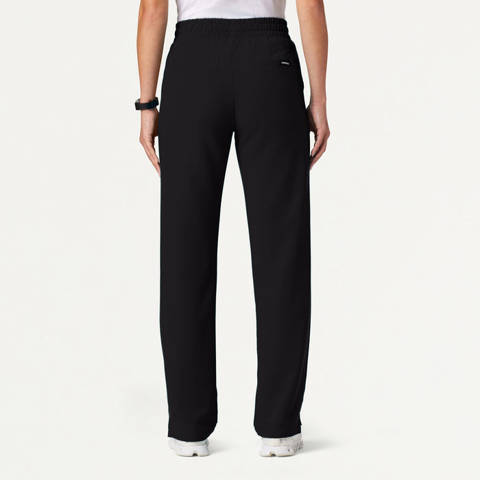 JAANUU Kerr High Waisted Scrub Pant - Black - Get Scrubbed