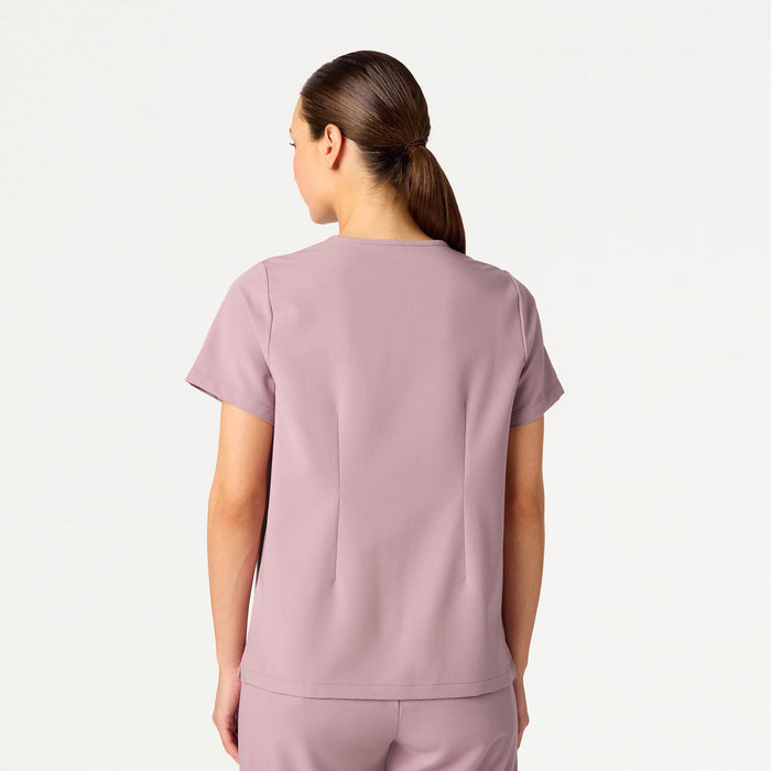 JAANUU Rhena Essential 1 pocket Scrub Top Blossom Pink - Get Scrubbed