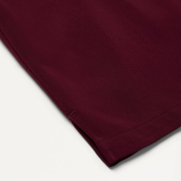 JAANUU Rhena Essential 1 pocket Scrub Top Burgundy - Get Scrubbed