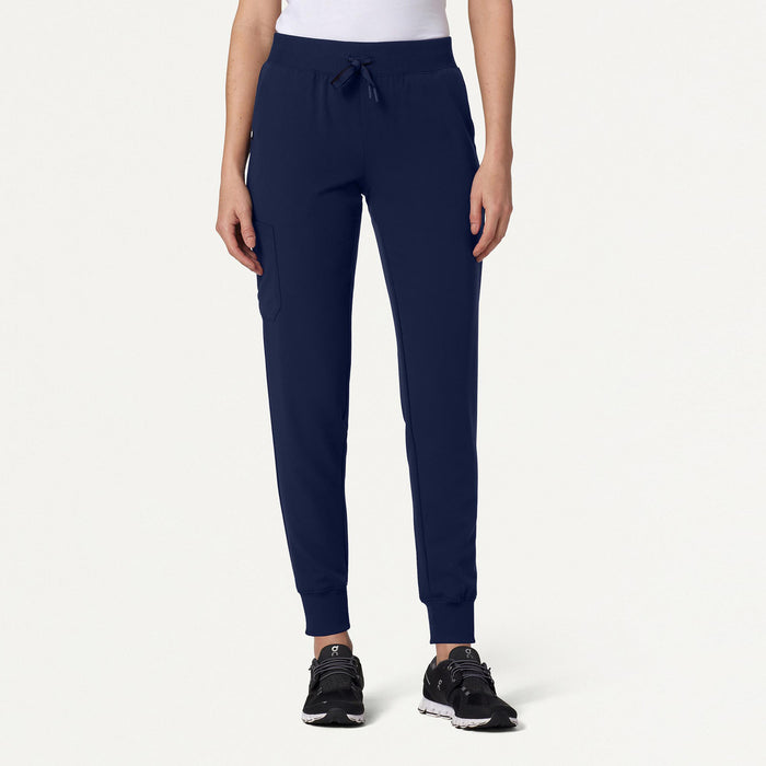 JAANUU Silex Knit - Waist Scrub Jogger Midnight Navy - Get Scrubbed