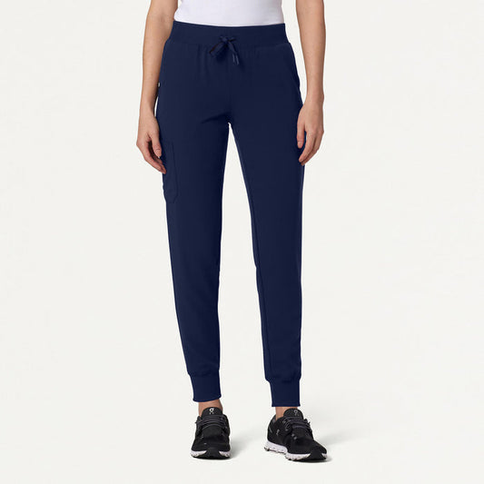 JAANUU Silex Knit - Waist Scrub Jogger Midnight Navy - Get Scrubbed