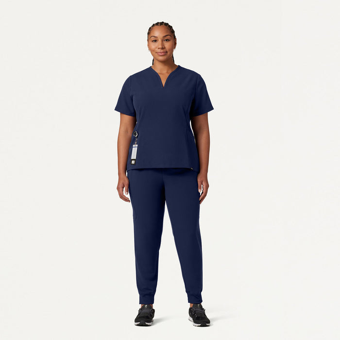 JAANUU Silex Knit - Waist Scrub Jogger Midnight Navy - Get Scrubbed