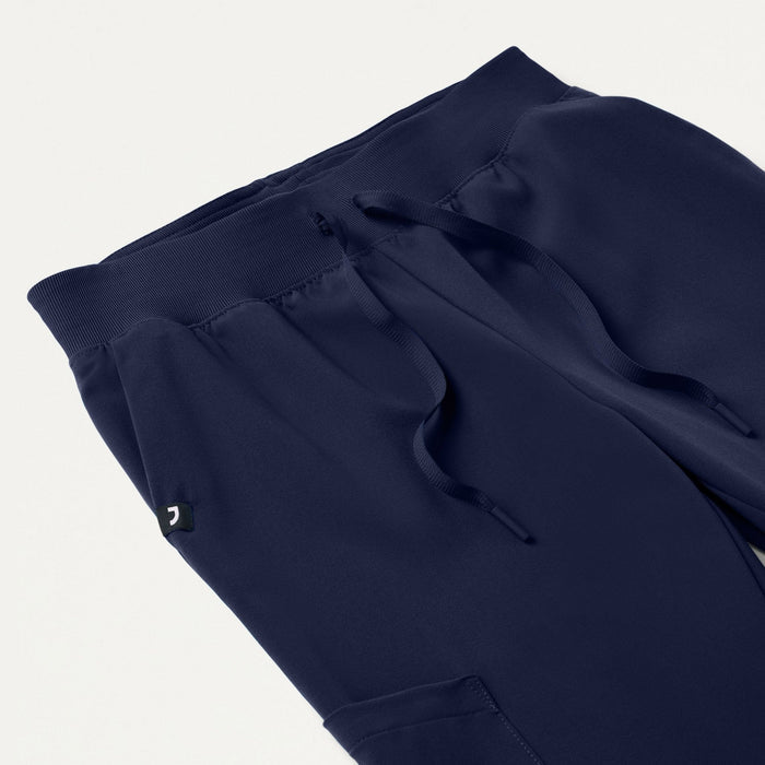JAANUU Silex Knit - Waist Scrub Jogger Midnight Navy - Get Scrubbed