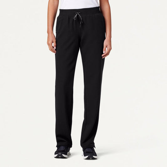 JAANUU Xenos Essential Knit - Waist Scrub Pant Midnight Black - Get Scrubbed