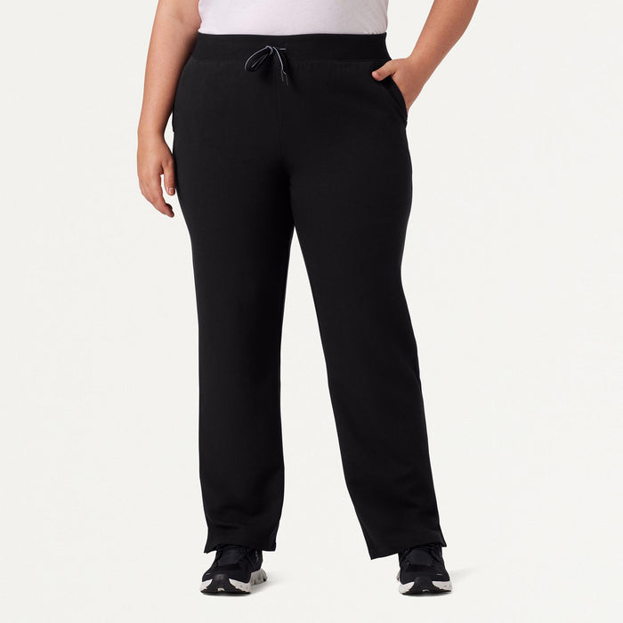 JAANUU Xenos Essential Knit - Waist Scrub Pant Midnight Black - Get Scrubbed