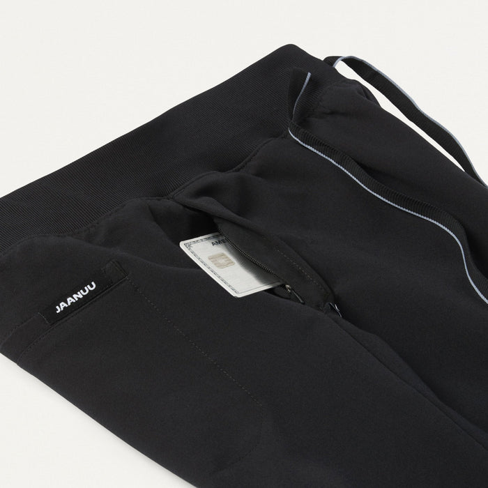 JAANUU Xenos Essential Knit - Waist Scrub Pant Midnight Black - Get Scrubbed