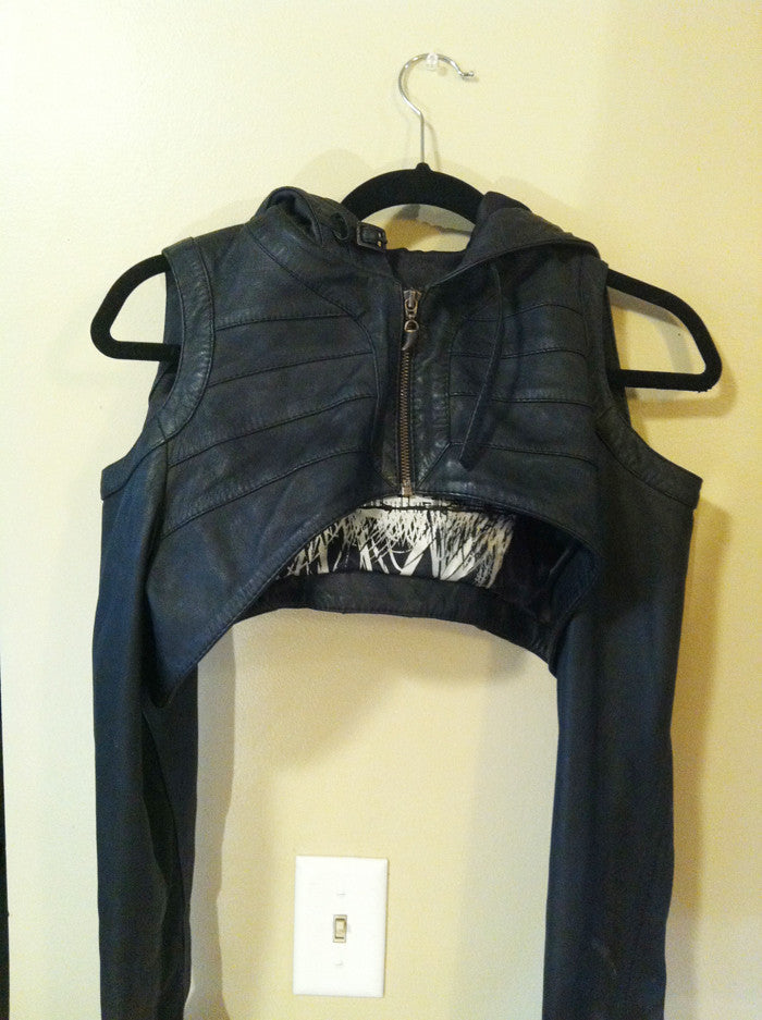 JAN HILMER HOODIE GLOVES LEATHER