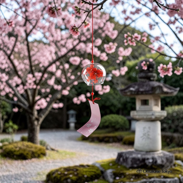 Japanese Glass Wind Chime
