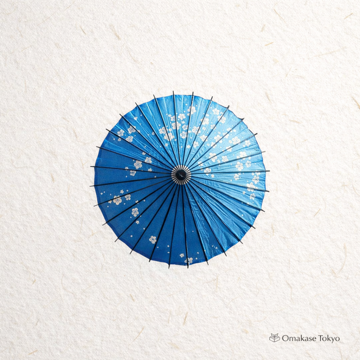 Blue and Small Plum Pattern