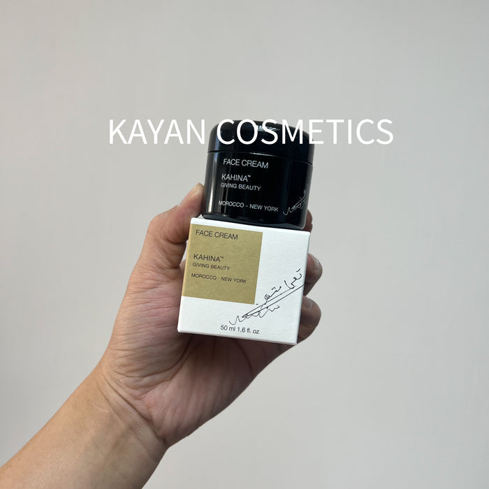 KAHINA 精雕塑顏面霜 FACE CREAM KAHINA" GIVING BEAUTY MOROCCO - NEW YORK 50ml