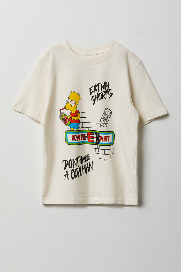 Kids Bart Simpson Graphic T-Shirt