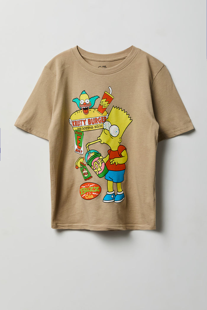 Kids Bart Simpson Graphic T-Shirt