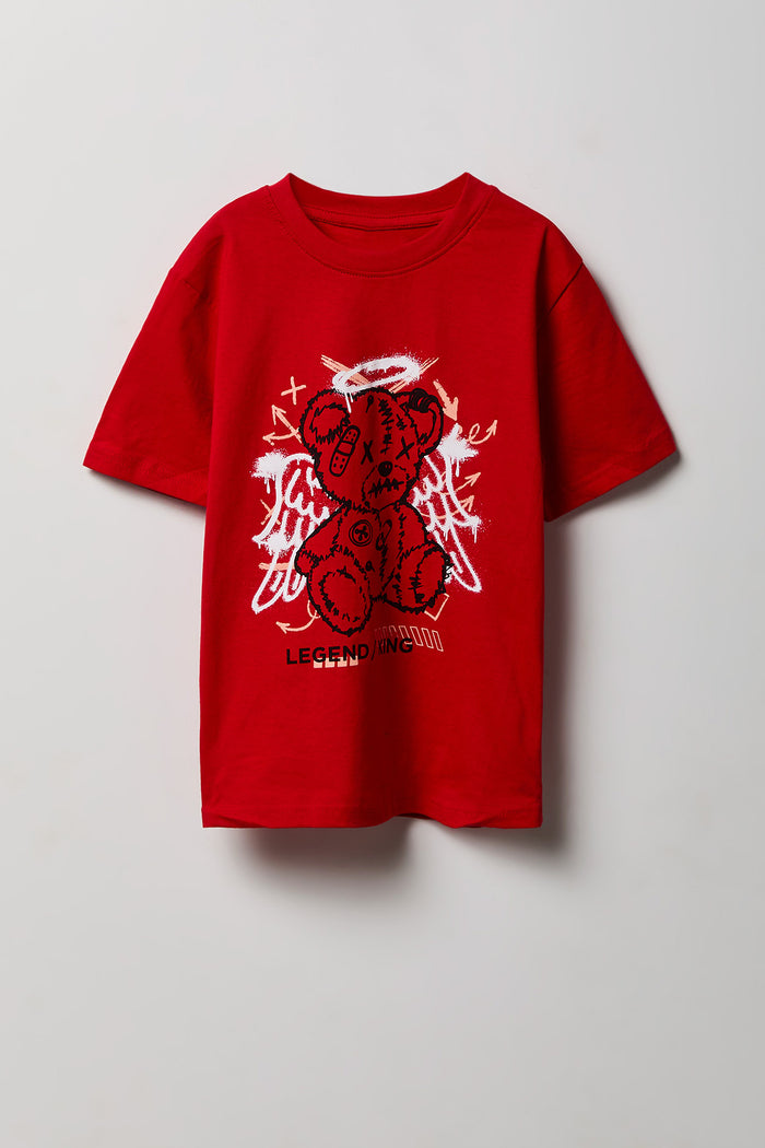 Kids Bear Graphic T-Shirt