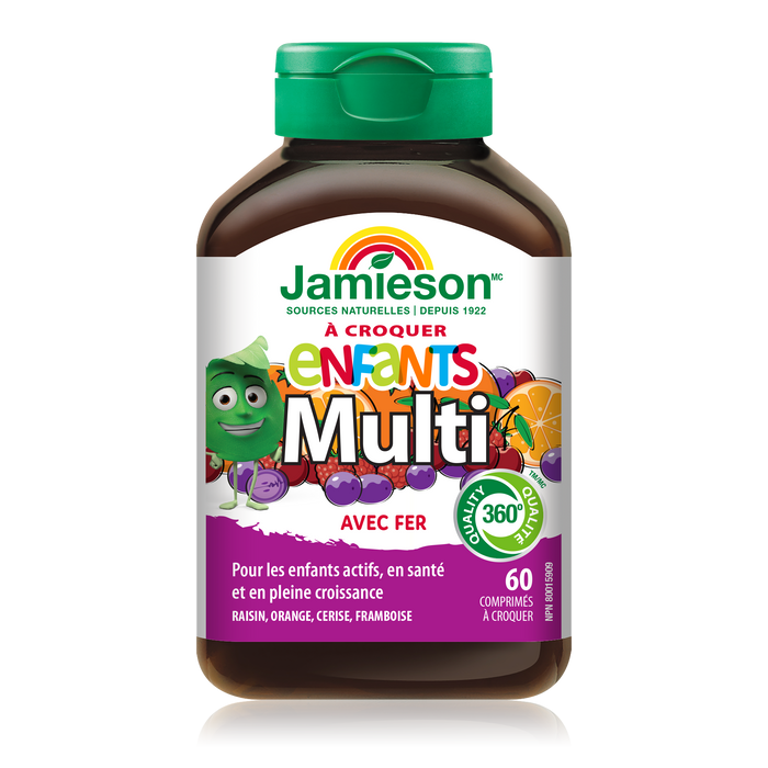 31000592 Jamieson Multivitamin for Kids Chewables, Fruit, 60 ct 7877_MAIN2